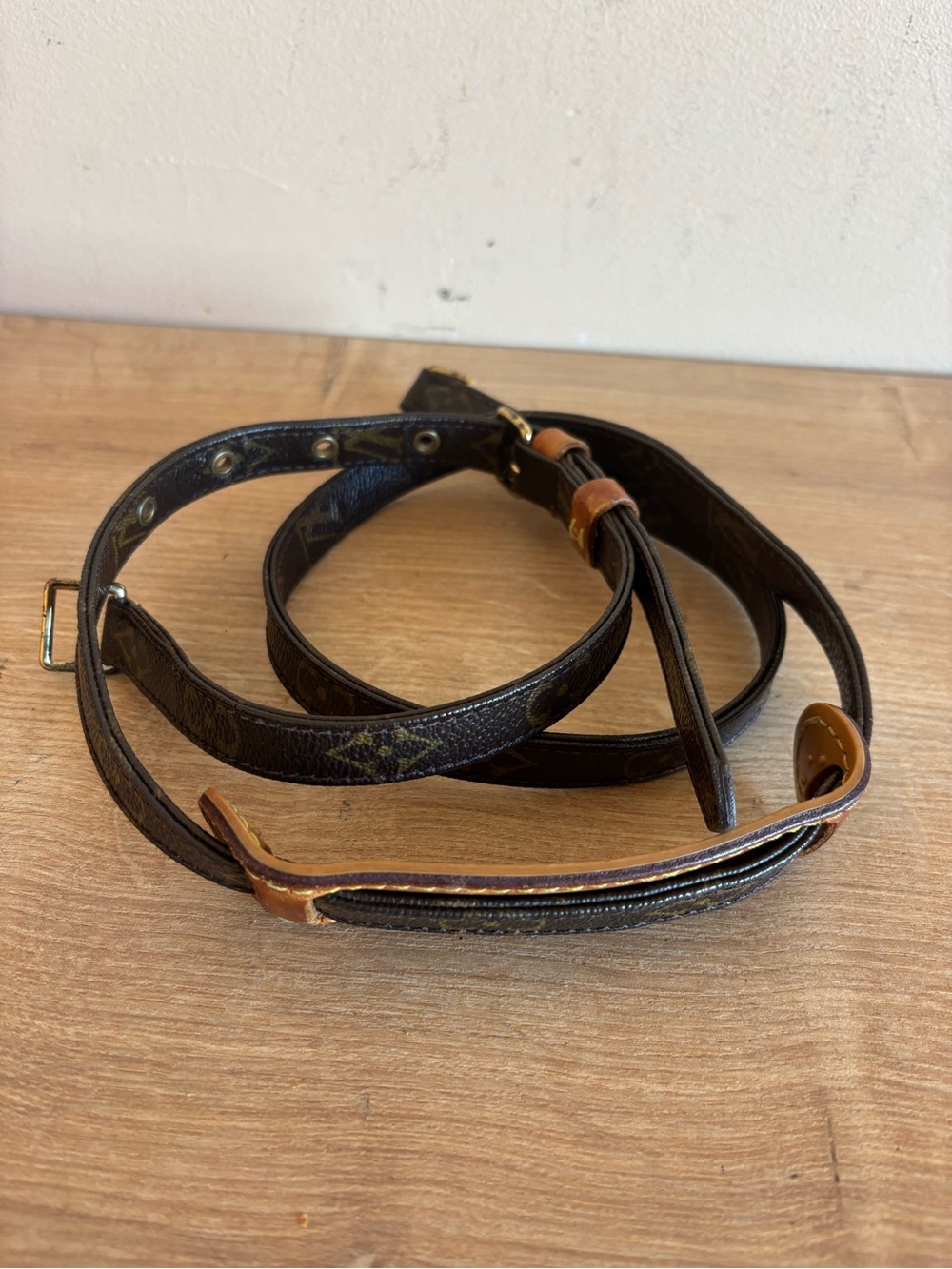 Authentic Louis Vuitton monogram crossbody strap